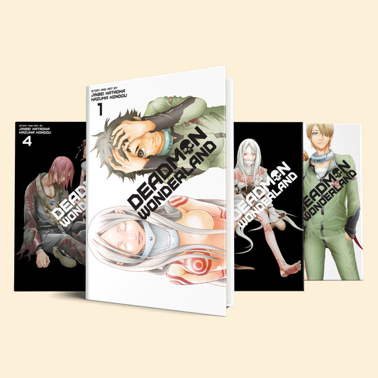 Deadman wonderland 4 Volumes (Volume 1-4)