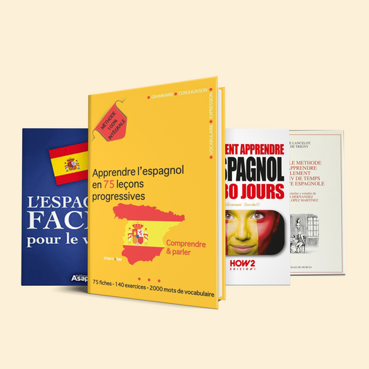 Espagnol facile pour francophones Pack de 4 livres