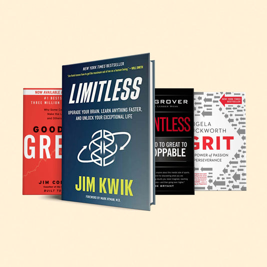 Become more resilient & achieve anything you want: Limitless, relentless, Good to great, Grit