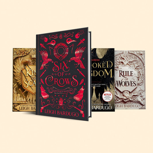 Leigh Bardugo Book set : Six of Crows, Crooked Kingdom, King of Scars, Rule of Wolves