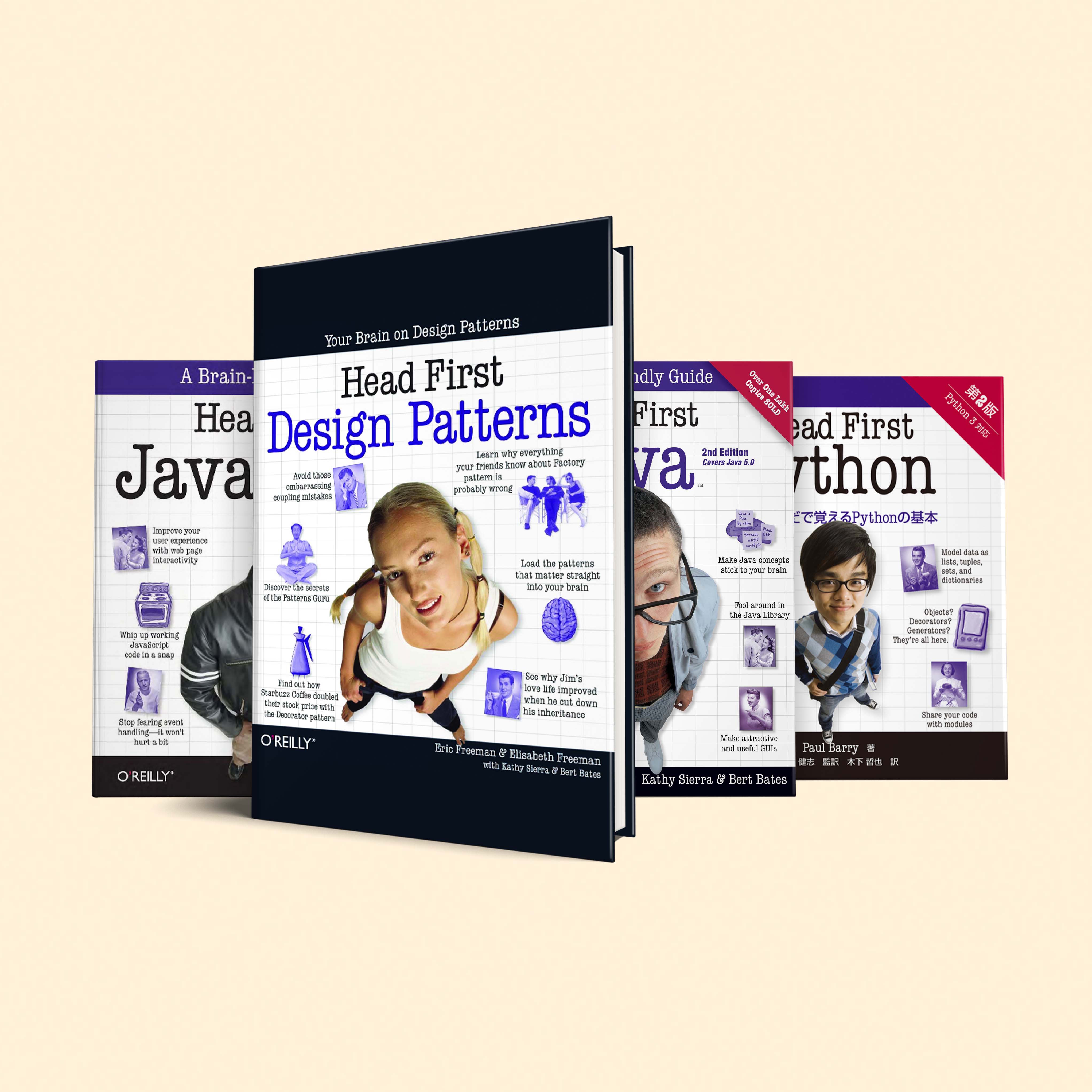 Head First Programming book set | English Books Maroc | Booksondemand