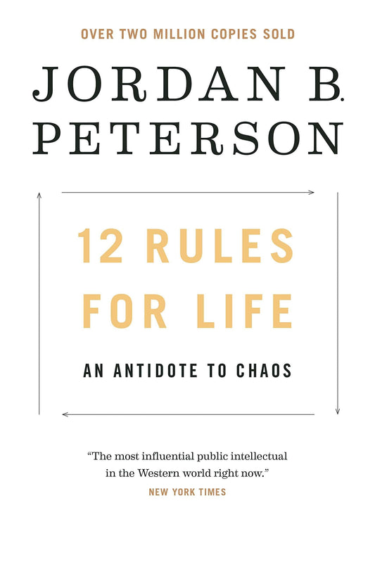 12 Rules for Life An Antidote to Chaos by Jordan Peterson:Paperback:9780345816023:booksondemand.ma:Books