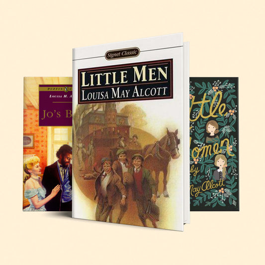 Louisa May Alcott Book Set : Little women, Little men, Jo's boys