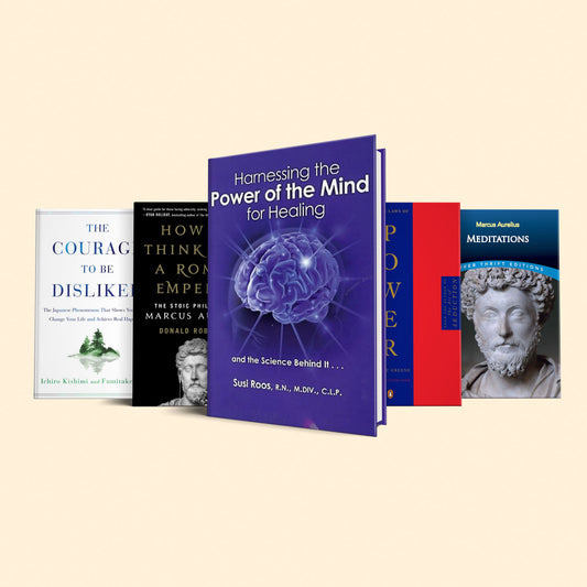 The Science of Self-Transformation: Harnessing the Power of the Mind: 48 laws of power, how to think like a roman empror, meditations, the courage to be disliked