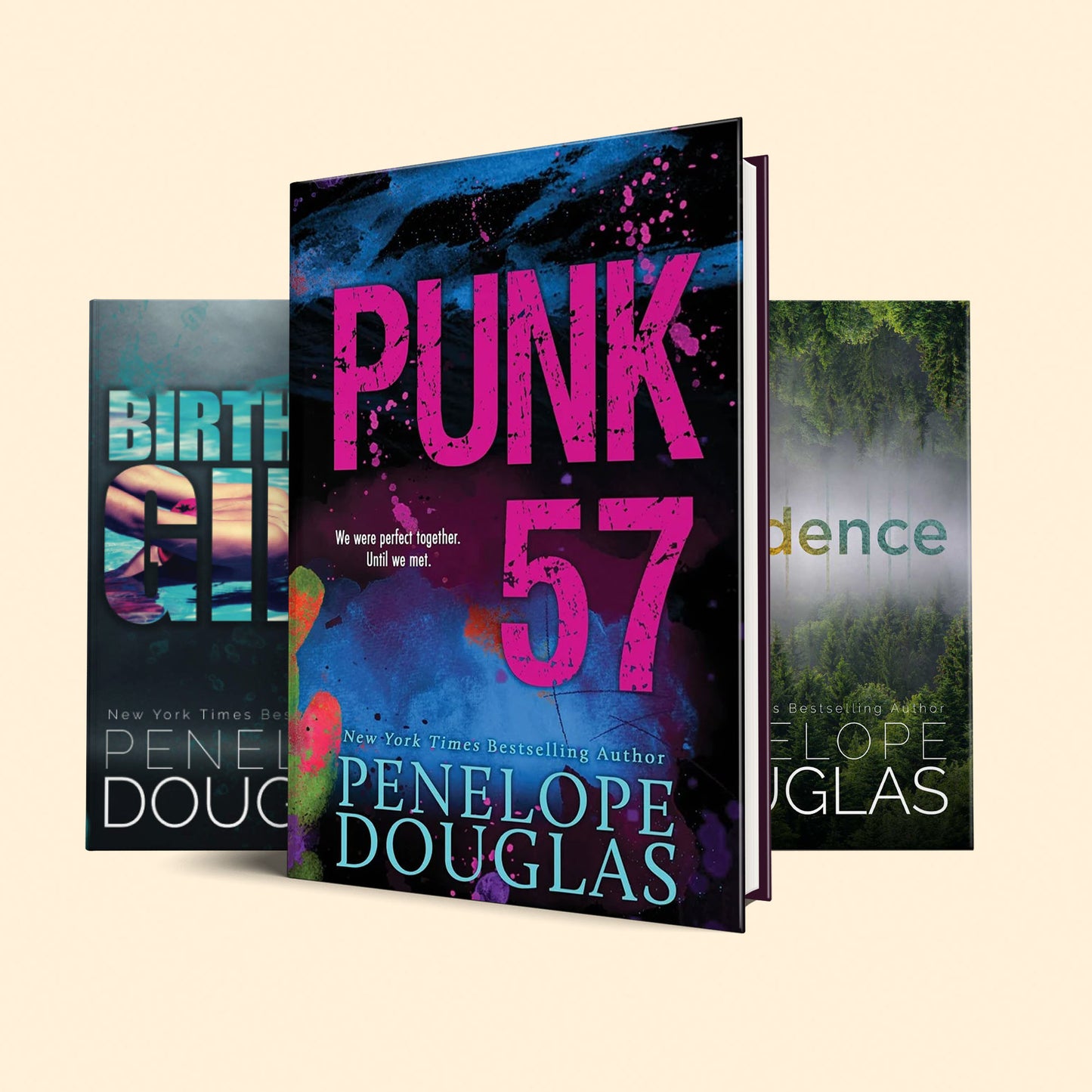 Penelope Douglas Book set: ( Punk 57, Credence, Birthday Girl)
