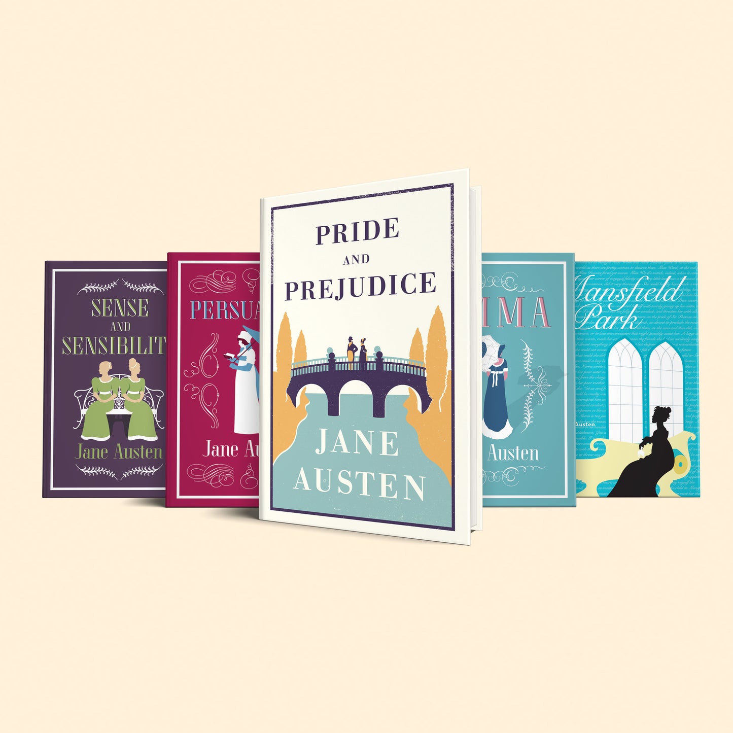 The classic Jane Austen Collection : Sense and sensibility, Pride & prejudice, Mansfield Park, Emma, Persuasion