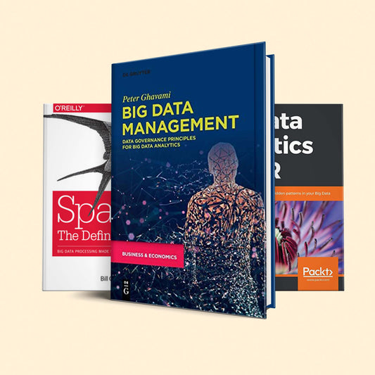 3 Big data book set : Big Data Management: Data Governance Principles for Big Data Analytics, Big Data Analytics with R by Simon Walkowiak, Spark: The Definitive Guide: Big Data Processing Made Simple