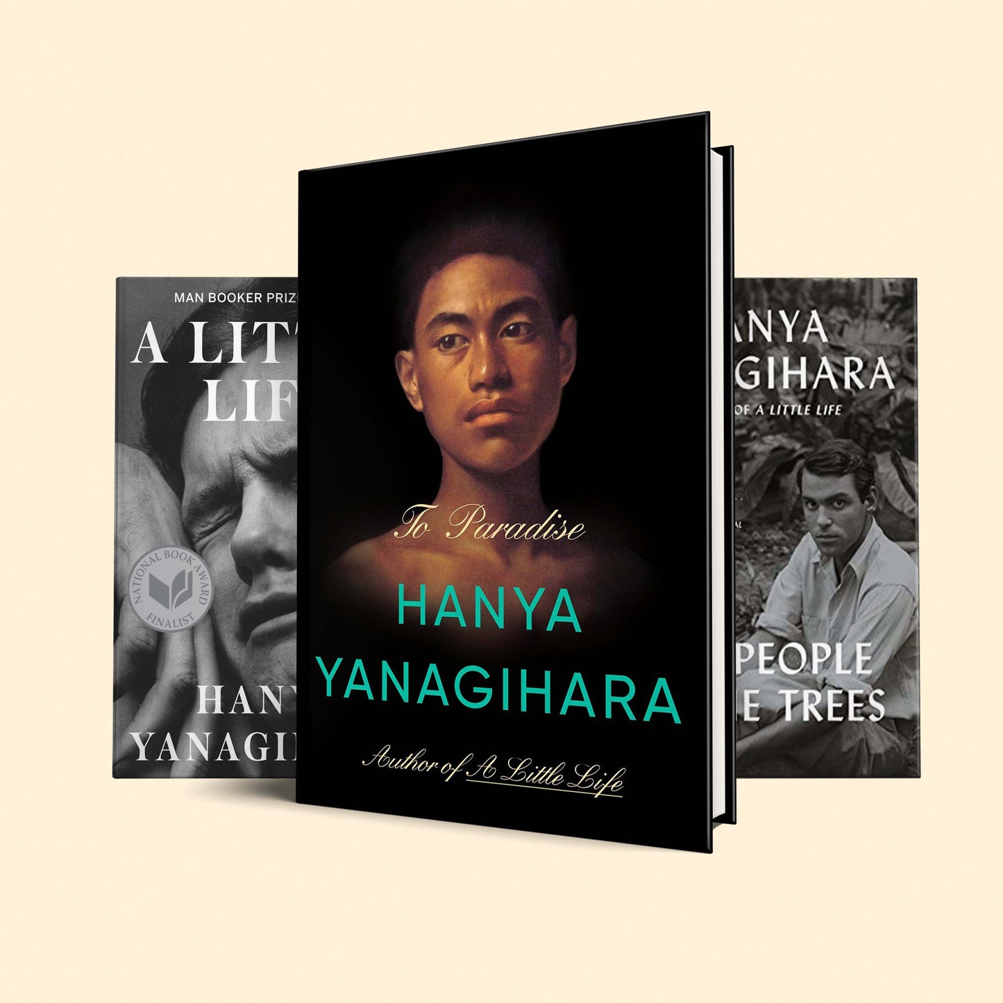 Hanya Yanagihara 3 Books Collection Set: (A Little Life, People in the Trees, To paradise )