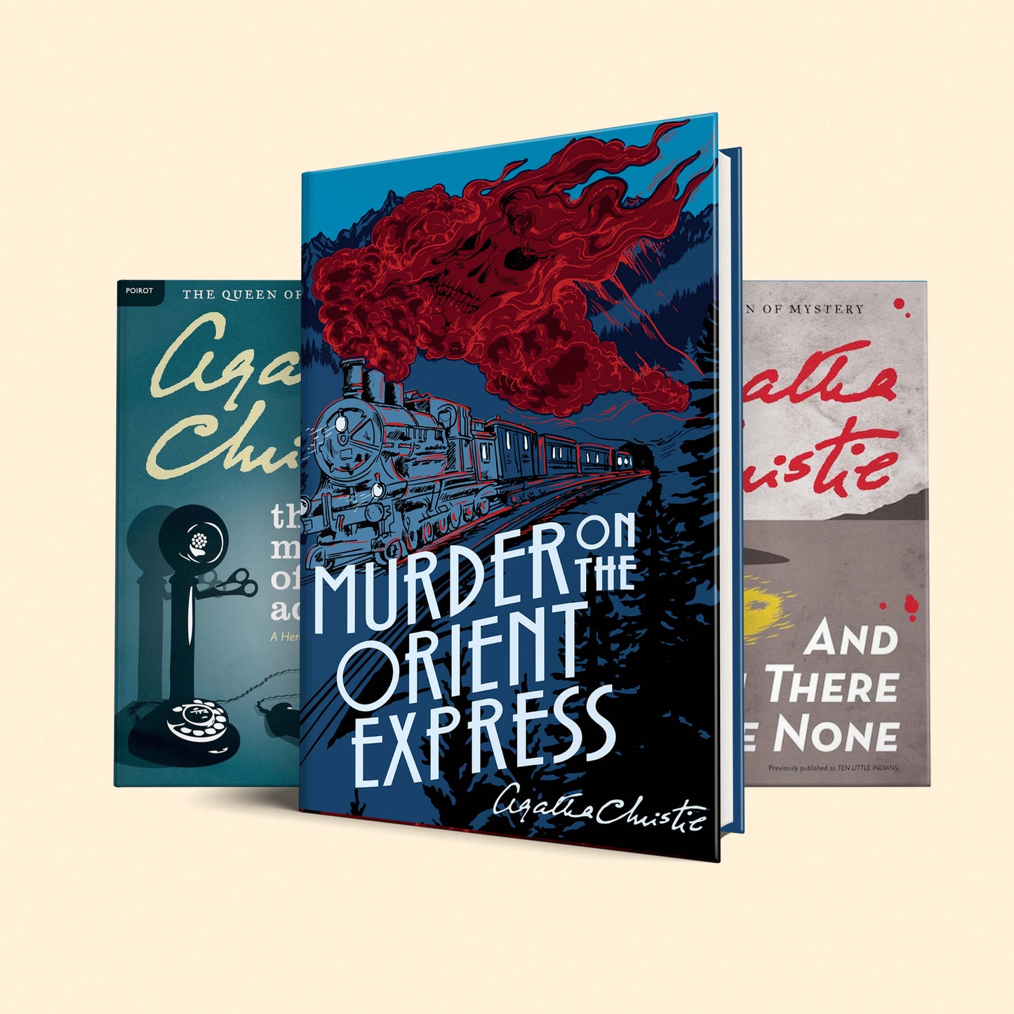 AGATHA Christie Best books : And then there were none, the murder of Roger Ackroyd, Murder on the Orient Express