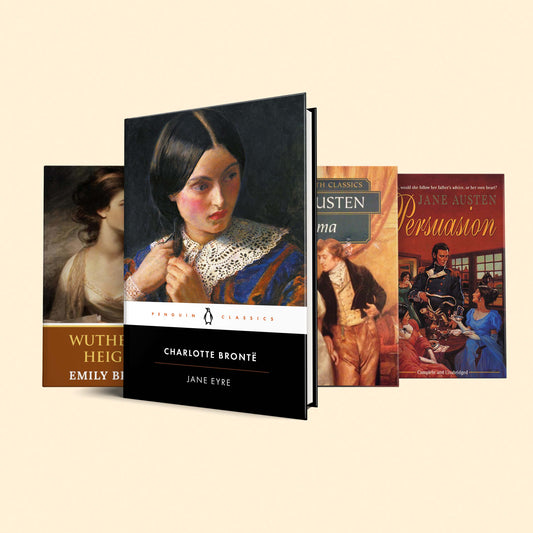 Classical Heroines : Jane Eyre, Emma by Jane Austen, Anna Karenina, Wuthering Heights