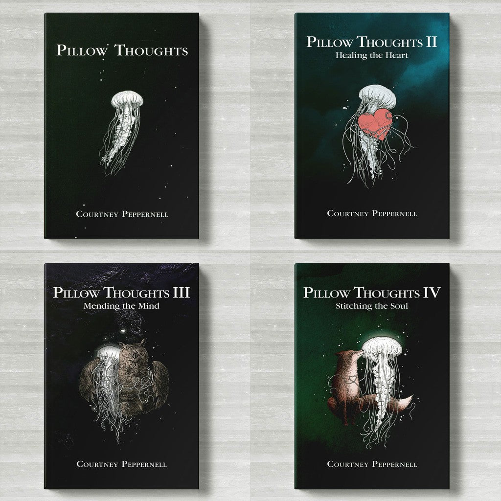 Pillow Thoughts 4 Books Set (Pillow Thoughts 1, Pillow Thoughts 2, Pillow Thoughts 3, Pillow Thoughts 4)