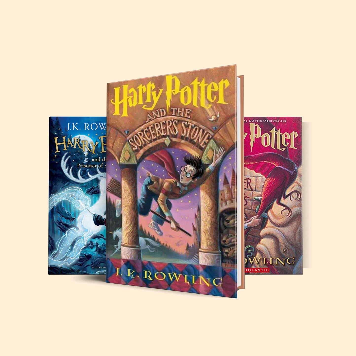 Harry Potter Book set 1( Harry Potter and the Sorcerer's Stone, Harry Potter and the Chamber of Secrets, Harry Potter and the Prisoner of Azkaban)