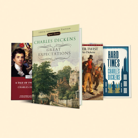 The Charles Dickens Collection : (Great expectations, Oliver Twist, A tale of 2 cities, Hard times)