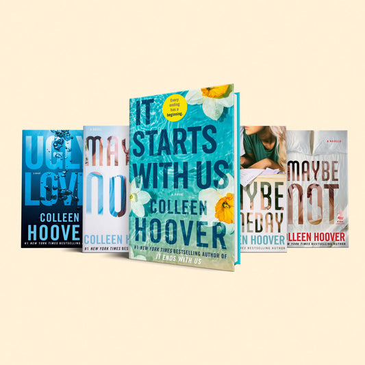The Maybe book series+2 gems by Colleen Hoover (Maybe Someday, Maybe Not, Maybe Now, It starts with us, Ugly love)