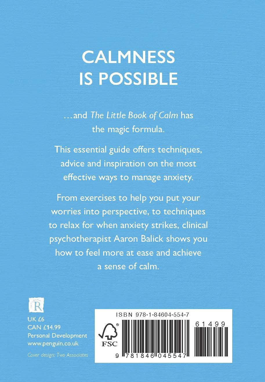 The Little Book of Calm: Tame Your Anxieties, Face Your Fears, and Live Free - Booksondemand