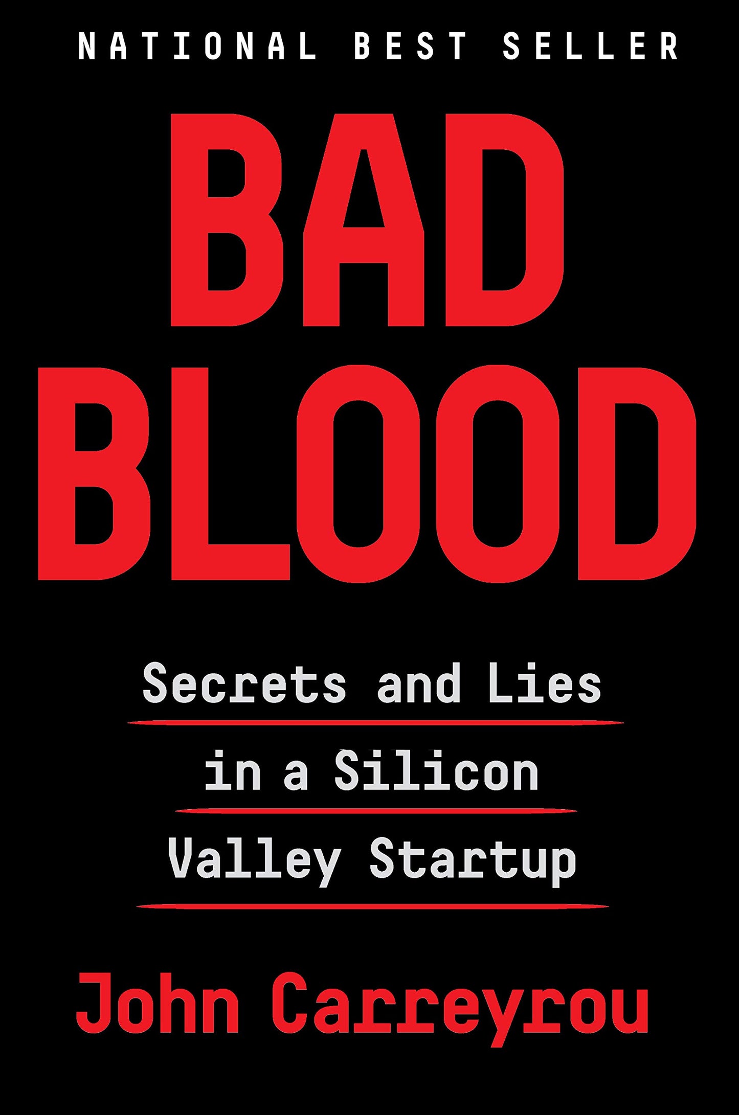 Bad Blood: Secrets and Lies in a Silicon Valley Startup - Booksondemand