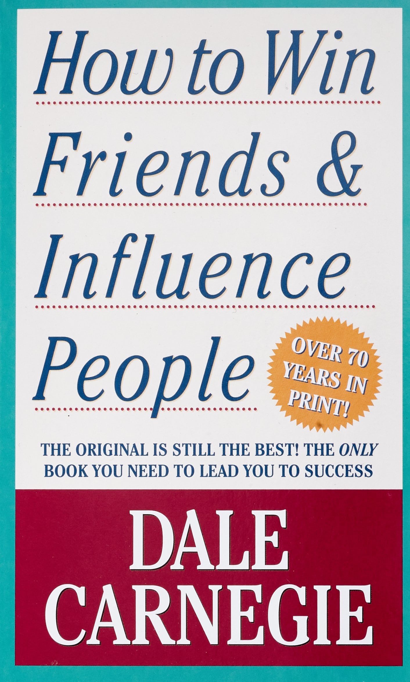 How to win Friends and influence People by Dale Carnegie:Paperback:9780671027032:booksondemand.ma:Books