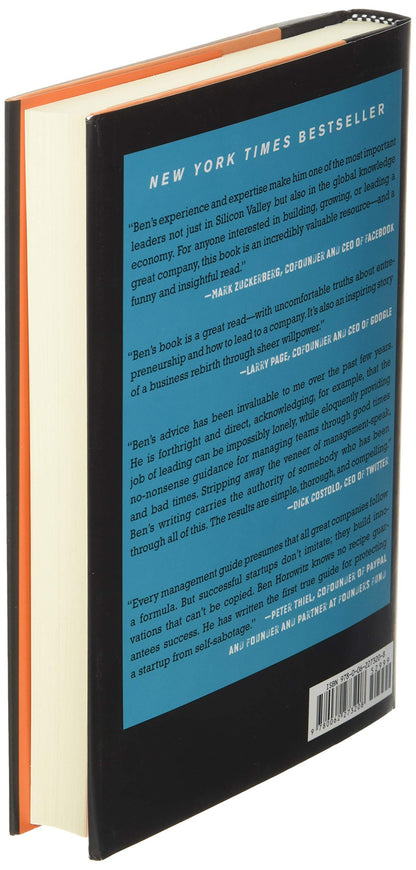 The Hard Thing About Hard Things: Building a Business When There Are No Easy Answers - Booksondemand