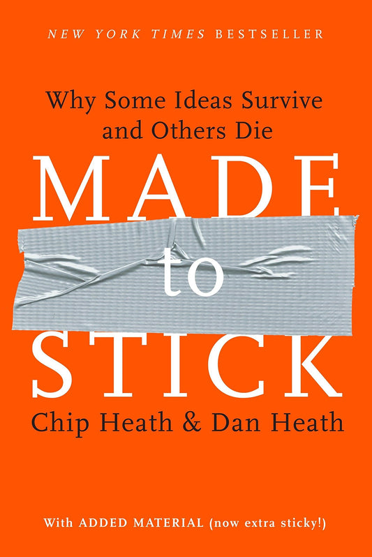 Made to Stick Why Some Ideas Survive and Others Die by Chip Heath:Paperback:9781400064281:booksondemand.ma:Books