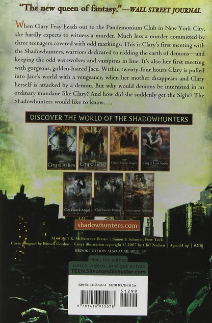 The Mortal Instruments 1:City of Bones - Booksondemand
