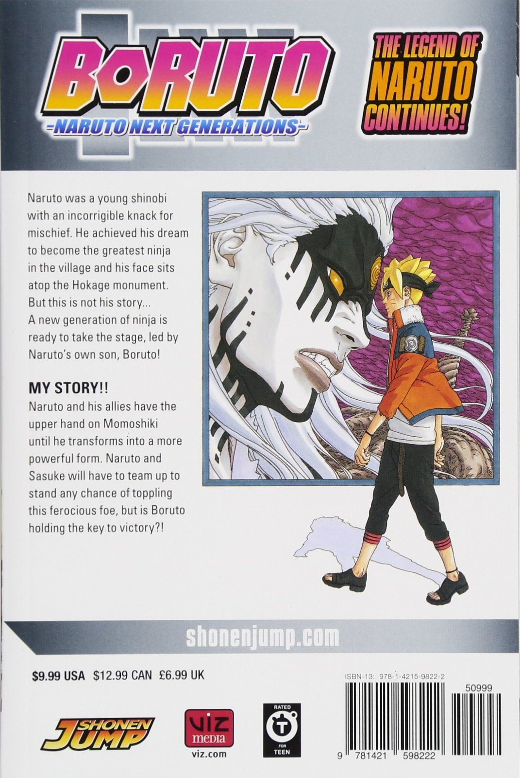 Boruto: Naruto Next Generations, Vol. 3: My Story!! - Booksondemand