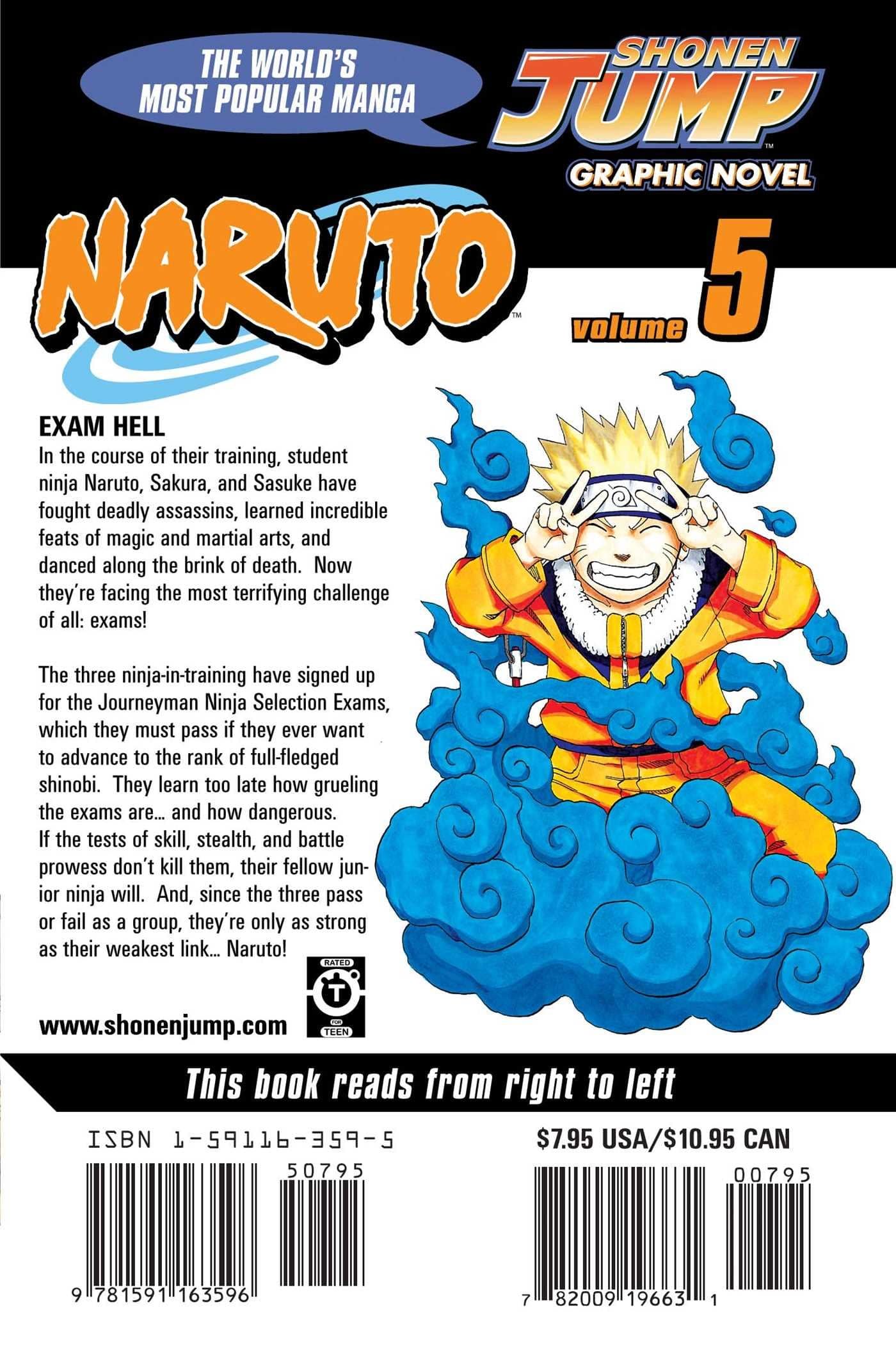 Naruto, Vol. 05: The Challengers - Booksondemand