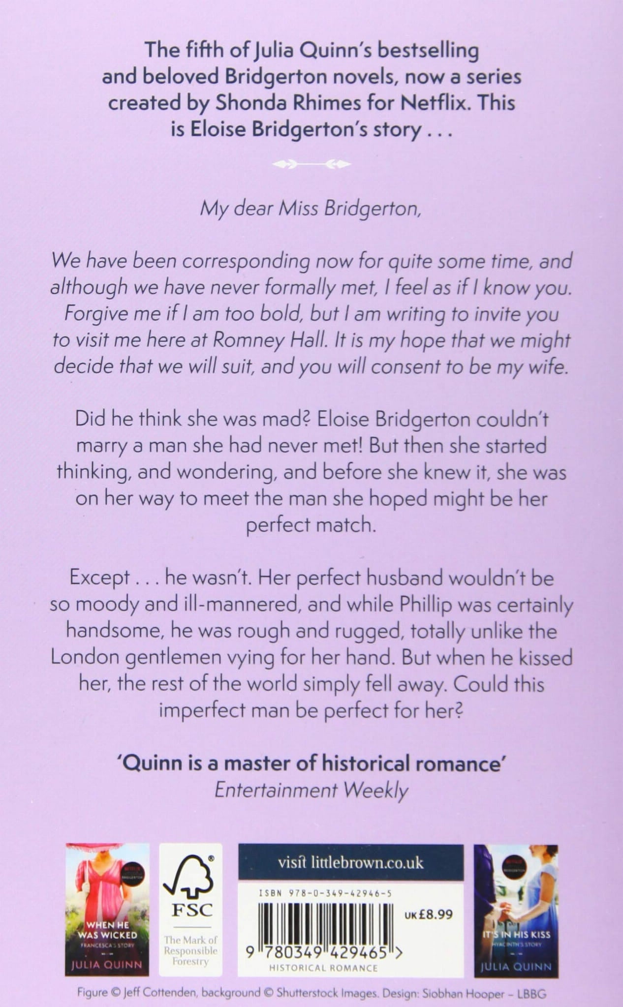 Bridgertons book 5 :To Sir Phillip, With Love - Booksondemand