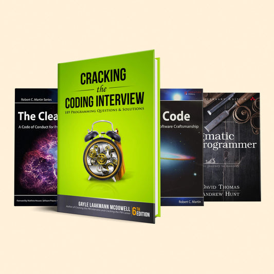 Master the art of coding : Clean code, The clean coder, cracking the coding interview, the pragmatic programmer